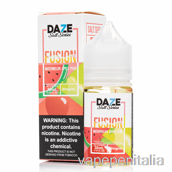 Vape In Italia Anguria Mela Pera - 7 Sali Daze - 30ml 50mg